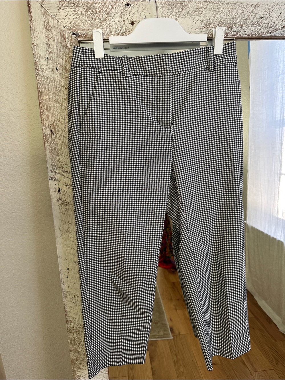 Loft women’s  Black & White Houndstooth Dress Pants